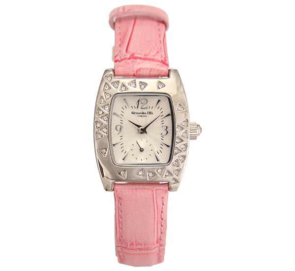 AAA 1:1 Replica Alessandra-Olla Ladies Watches Silver Dial Quartz 23MM AO-1600PK Watch