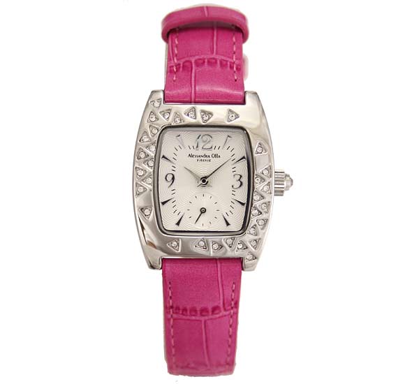 AAA 1:1 Replica Alessandra-Olla Ladies Watches Silver Dial Quartz 23MM AO-1600RPK Watch