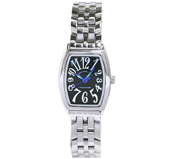 AAA 1:1 Replica Alessandra-Olla Ladies Watches Black Dial 23MM AO-981BK Watch