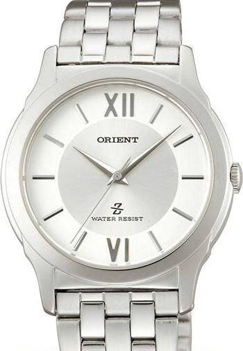 AAA 1:1 Replica Orient Mens Watches Silver Dial Quartz AQC07003S Watch
