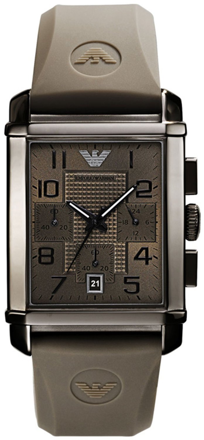 AAA 1:1 Replica Emporio-Armani Mens Watches Gray Dial Quartz 34MM AR0336 Watch