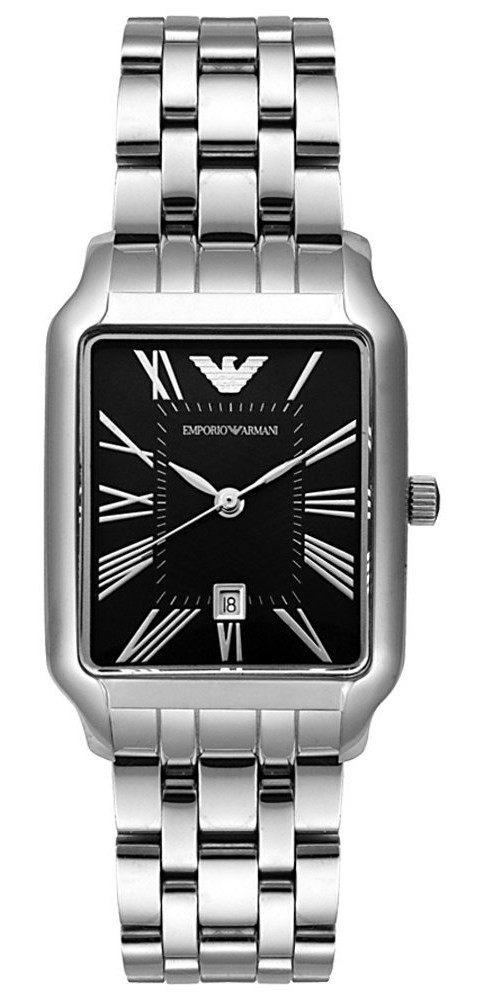 AAA 1:1 Replica Emporio-Armani Ladies Watches Black Dial Quartz 25MM AR0414 Watch