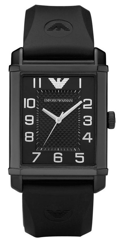 AAA 1:1 Replica Emporio-Armani Mens Watches Black Dial Quartz 33MM AR0499 Watch