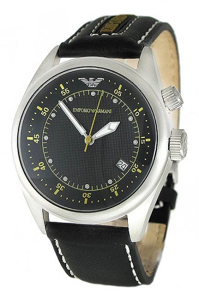 AAA 1:1 Replica Emporio-Armani-X-Large Mens Watches Black Dial Quartz AR0516 Watch