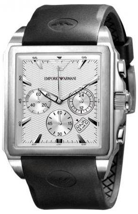 AAA 1:1 Replica Emporio-Armani Mens Watches Silver Dial Quartz 32MM AR0657 Watch