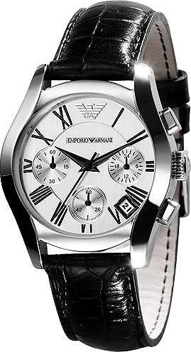 AAA 1:1 Replica Emporio-Armani-Classic Ladies Watches Silver Dial Quartz 35MM AR0670 Watch