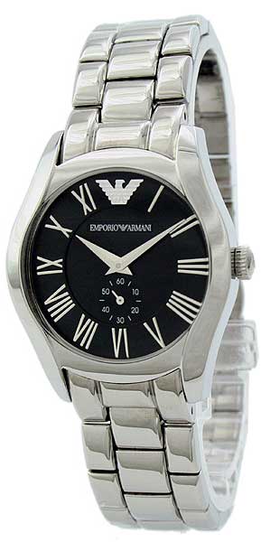 AAA 1:1 Replica Emporio-Armani-Classic Ladies Watches Black Dial Quartz 35MM AR0681 Watch