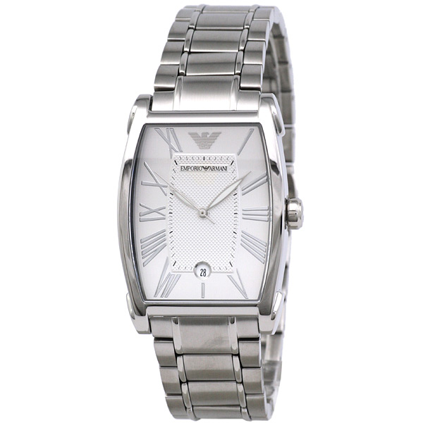 AAA 1:1 Replica Emporio-Armani-Classic Mens Watches Silver Dial Quartz 44MM AR0926 Watch