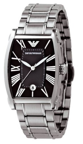 AAA 1:1 Replica Emporio-Armani Mens Watches Black Dial Quartz 39MM AR0932 Watch