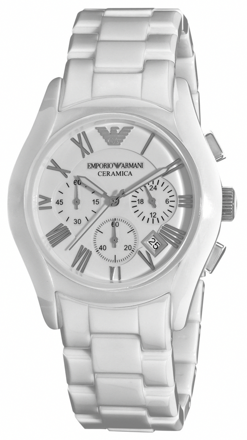 AAA 1:1 Replica Emporio-Armani Ladies Watches White Dial Quartz 36MM AR1403 Watch