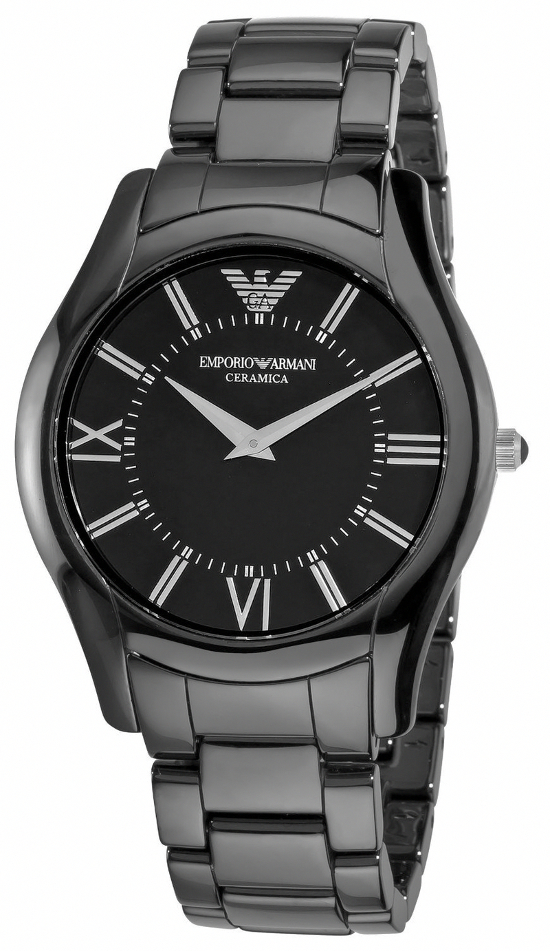AAA 1:1 Replica Emporio-Armani Mens Watches Black Dial Quartz 42MM AR1440 Watch