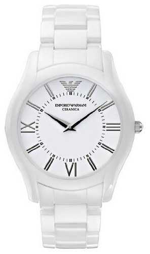 AAA 1:1 Replica Emporio-Armani Mens Watches White Dial Quartz 42MM AR1442 Watch