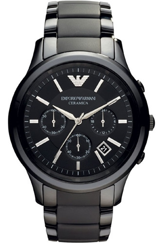 AAA 1:1 Replica Emporio-Armani Mens Watches Black Dial Quartz 43MM AR1452 Watch