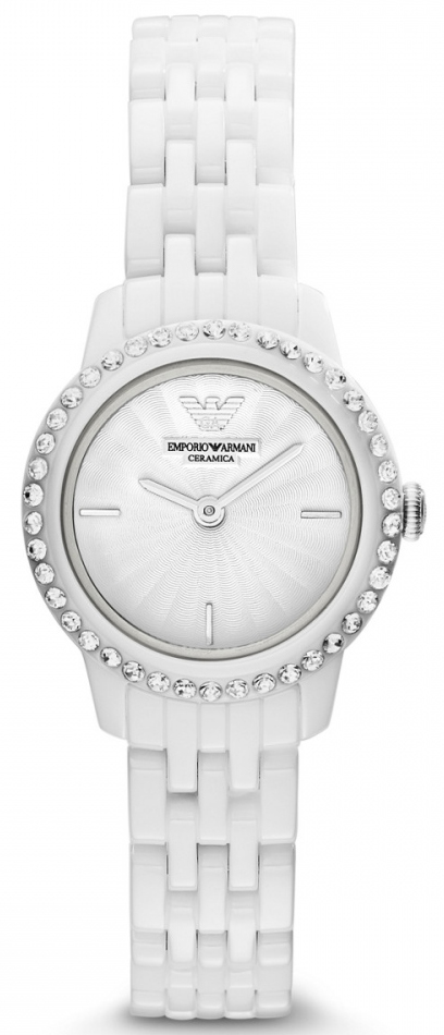 AAA 1:1 Replica Emporio-Armani-Ceramica Ladies Watches White Dial Quartz 26MM AR1479 Watch