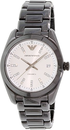 AAA 1:1 Replica Emporio-Armani-Ceramica Ladies Watches White Dial Quartz 39MM AR1494 Watch