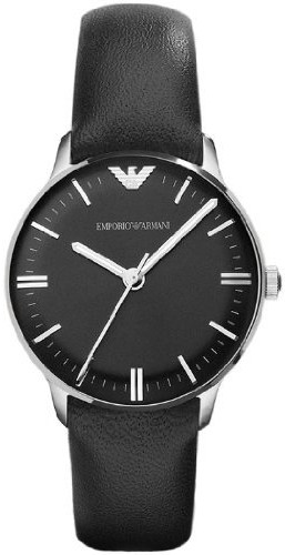 AAA 1:1 Replica Emporio-Armani Ladies Watches Black Dial Quartz 32MM AR1600 Watch
