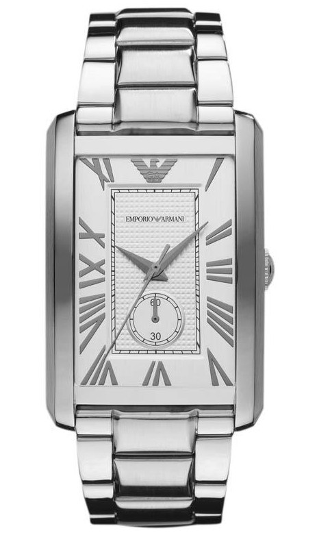 AAA 1:1 Replica Emporio-Armani Mens Watches White Dial Quartz 38 x 31MM AR1607 Watch