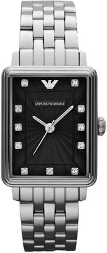 AAA 1:1 Replica Emporio-Armani Ladies Watches Black Dial Quartz 32MM AR1665 Watch