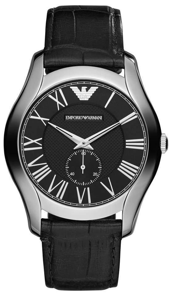 AAA 1:1 Replica Emporio-Armani-Classic Mens Watches Black Dial Quartz 43MM AR1703 Watch