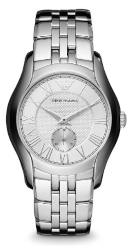 AAA 1:1 Replica Emporio-Armani-Classic Mens Watches Silver Dial Quartz 38MM AR1711 Watch