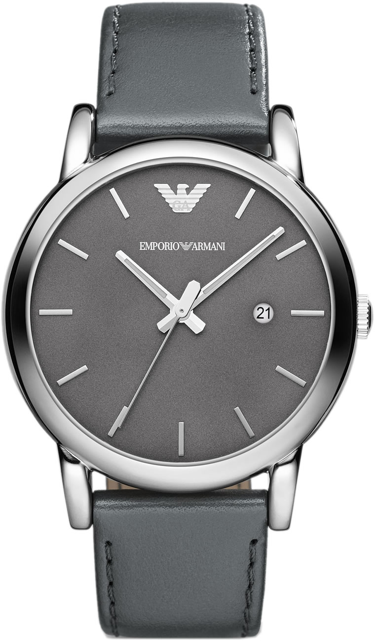 AAA 1:1 Replica Emporio-Armani-Classic Mens Watches Gray Dial Quartz 41MM AR1730 Watch
