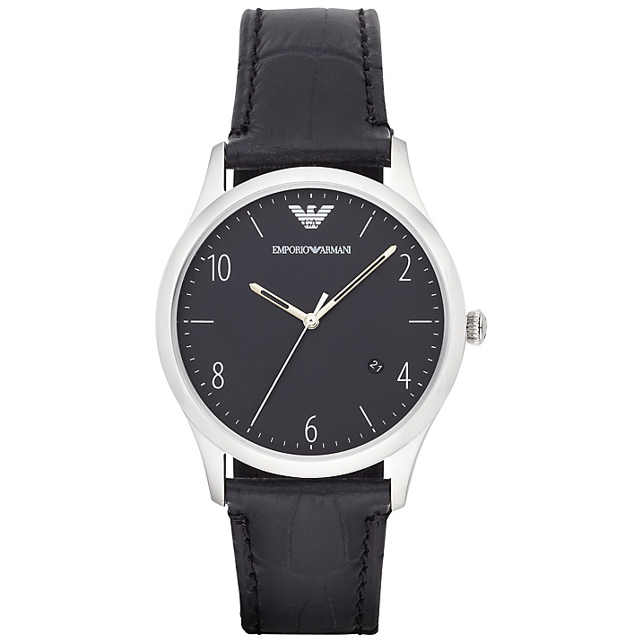 AAA 1:1 Replica Emporio-Armani-Classic Mens Watches Black Dial Quartz 41MM AR1865 Watch