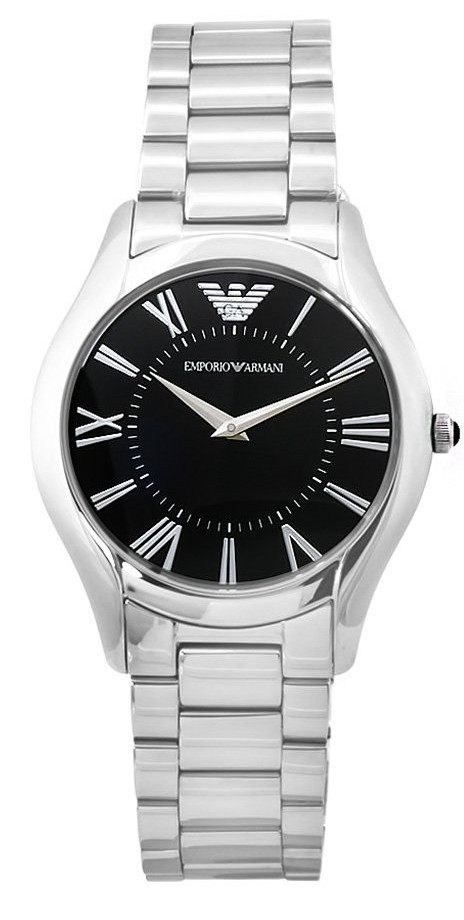 AAA 1:1 Replica Emporio-Armani Ladies Watches Black Dial Quartz 36MM AR2023 Watch
