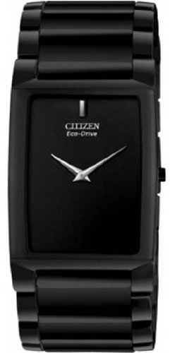 AAA 1:1 Replica Citizen-Eco-drive Mens Watches Black Dial Eco Drive 36 x 28MM AR3045-52E Watch