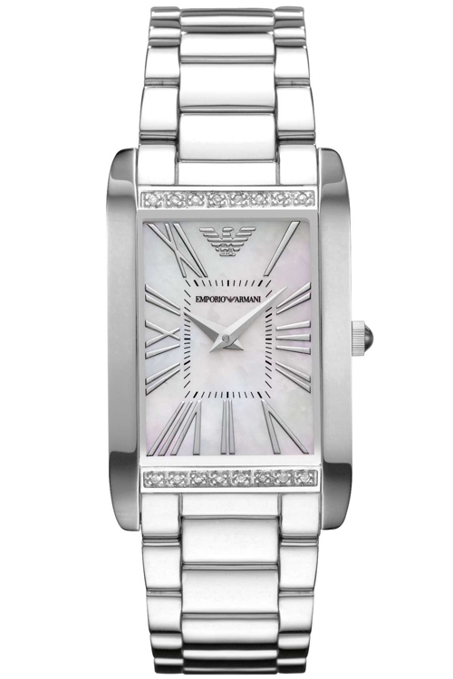AAA 1:1 Replica Emporio-Armani Ladies Watches Silver Dial Quartz 24MM AR3169 Watch