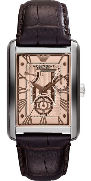 AAA 1:1 Replica Emporio-Armani-Meccanico Mens Watches Dial Automatic 47 x 33.5MM AR4243 Watch