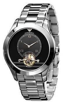 AAA 1:1 Replica Emporio-Armani Mens Watches Black Dial Autoamtic Self-wind 44MM AR4639 Watch