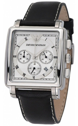 AAA 1:1 Replica Emporio-Armani Mens Watches White Dial Quartz 38MM AR5332 Watch