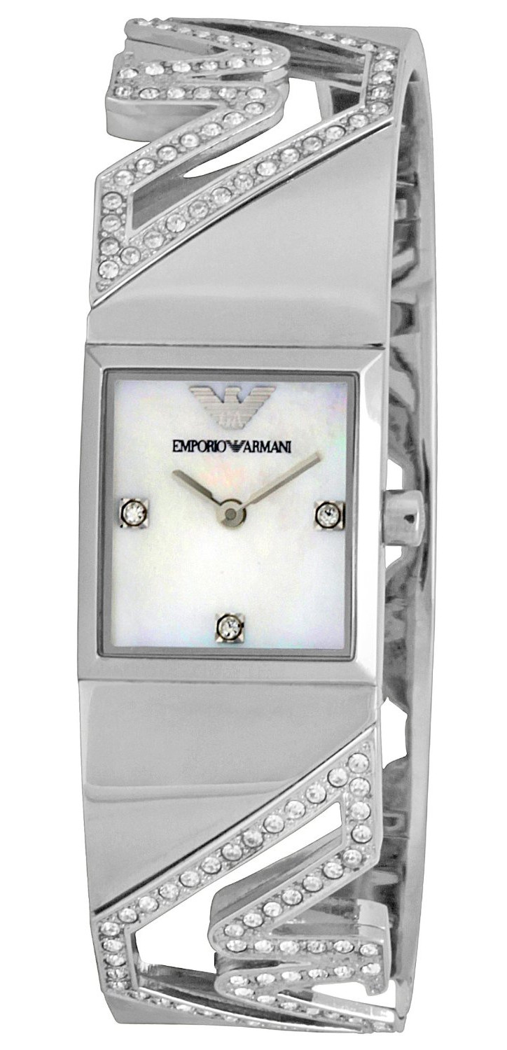 AAA 1:1 Replica Emporio-Armani Ladies Watches White Dial Quartz 19MM AR5742 Watch