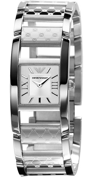 AAA 1:1 Replica Emporio-Armani Ladies Watches Silver Dial Quartz 25MM AR5759 Watch