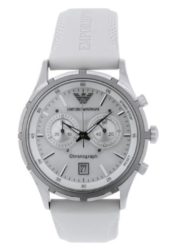 AAA 1:1 Replica Emporio-Armani Mens Watches White Dial Quartz 42MM AR5848 Watch
