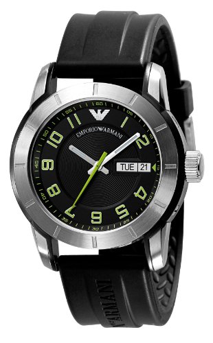 AAA 1:1 Replica Emporio-Armani Mens Watches Black Dial Quartz 45MM AR5871 Watch