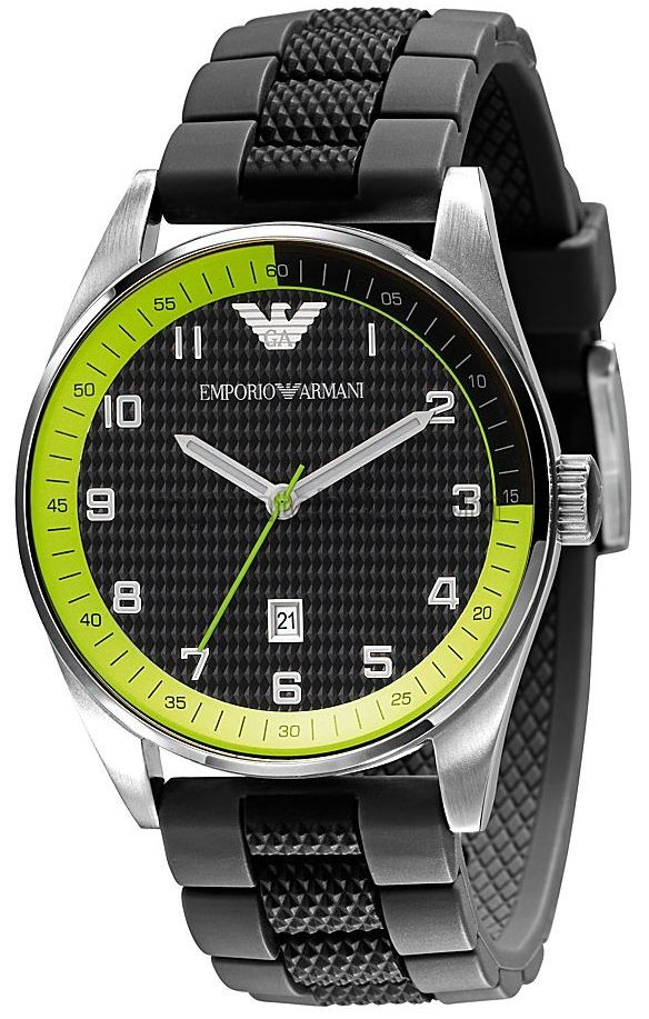 AAA 1:1 Replica Emporio-Armani Mens Watches Black Dial Quartz 43MM AR5877 Watch