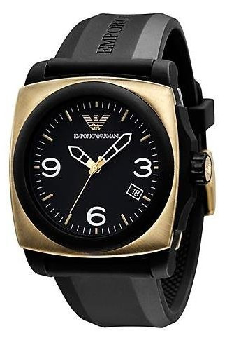 AAA 1:1 Replica Emporio-Armani Mens Watches Black Dial Quartz 44MM AR5888 Watch