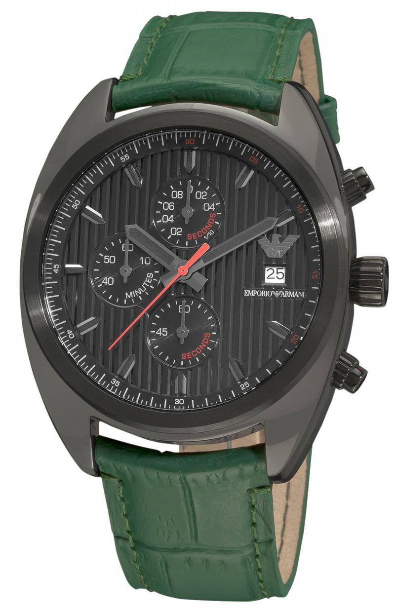 AAA 1:1 Replica Emporio-Armani Mens Watches Black Dial Quartz 43MM AR5936 Watch