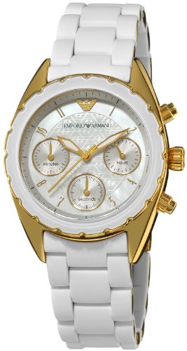 AAA 1:1 Replica Emporio-Armani Ladies Watches Silver Dial Quartz 35MM AR5945 Watch