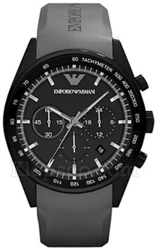 AAA 1:1 Replica Emporio-Armani Mens Watches Black Dial Quartz 43MM AR5978 Watch