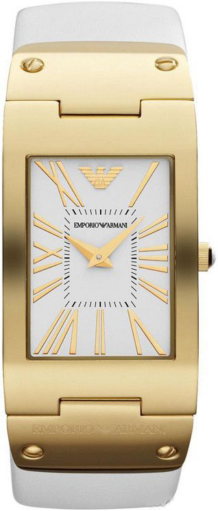 AAA 1:1 Replica Emporio-Armani-Donna Ladies Watches White Dial Quartz 39 x 24MM AR7338 Watch