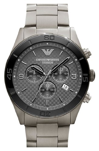 AAA 1:1 Replica Emporio-Armani-Sportivo Mens Watches Black Dial Quartz 46MM AR9502 Watch