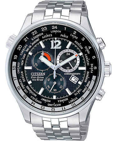 AAA 1:1 Replica Citizen-Eco-drive Mens Watches Black Dial Eco Drive 43MM AT0365-56E Watch