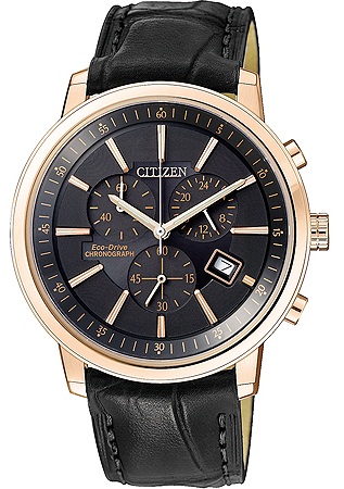 AAA 1:1 Replica Citizen-Eco-Drive Mens Watches Black Dial Eco-Drive 40MM AT0496-07E Watch