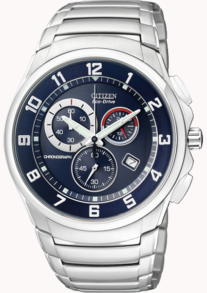 AAA 1:1 Replica Citizen-Eco-Drive Mens Watches Blue Dial Solar 44MM AT0690-55L Watch