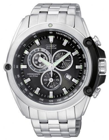 AAA 1:1 Replica Citizen-Eco-Drive Mens Watches Black Dial Solar 46MM AT0787-55F Watch