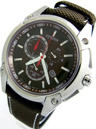 AAA 1:1 Replica Citizen-Eco-Drive Mens Watches Brown Dial Solar 43MM AT0851-23W Watch