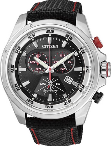 AAA 1:1 Replica Citizen-Eco-drive Watches Black Dial Eco-Drive Never needs a battery 44MM AT0975-04E Watch