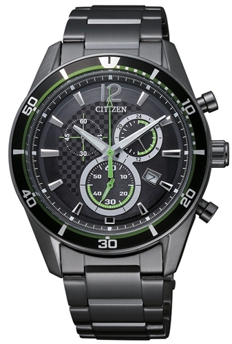 AAA 1:1 Replica Citizen-Eco-drive Mens Watches Black Dial Eco Drive 40MM AT2115-52E Watch